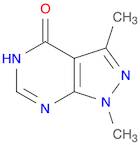 1,3-Dimethyl-1,5-dihydro-4H-pyrazolo-[3,4-d]pyrimidin-4-one