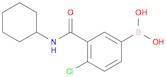 4-CHLORO-3-(CYCLOHEXYLAMINOCARBONYL)PHENYLBORONIC ACID