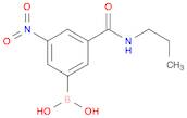 3-(Propylcarbamoyl)-5-nitrophenylboronic acid