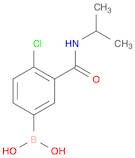 4-CHLORO-3-(ISOPROPYLCARBAMOYL)PHENYLBORONIC ACID