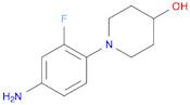 1-(4-Amino-2-fluorophenyl)piperidin-4-ol