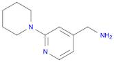 4-Pyridinemethanamine,2-(1-piperidinyl)-