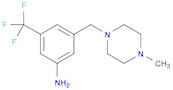 Benzenamine, 3-[(4-methyl-1-piperazinyl)methyl]-5-(trifluoromethyl)-