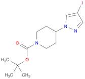 1-Piperidinecarboxylic acid, 4-(4-iodo-1H-pyrazol-1-yl)-, 1,1-dimethylethyl ester