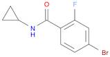 4-Bromo-N-cyclopropyl-2-fluorobenzamide