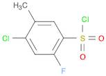 Benzenesulfonylchloride, 4-chloro-2-fluoro-5-methyl-