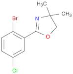 2-(2-Bromo-5-chlorophenyl)-4,4-dimethyl-4,5-dihydrooxazole