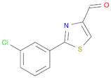 2-(3-Chlorophenyl)thiazole-4-carbaldehyde