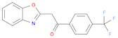 2-(Benzo[d]oxazol-2-yl)-1-(4-(trifluoromethyl)phenyl)ethanone