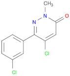 5-Chloro-6-(3-chlorophenyl)-2-methylpyridazin-3(2H)-one