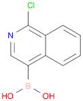 1-CHLORO-4-ISOQUINOLINYL BORONIC ACID