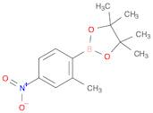 4,4,5,5-TETRAMETHYL-2-(2-METHYL-4-NITROPHENYL)-1,3,2-DIOXABOROLANE