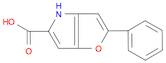 2-Phenyl-4H-furo[3,2-b]pyrrole-5-carboxylic acid