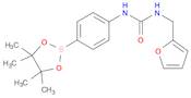 1-(Furan-2-ylmethyl)-3-(4-(4,4,5,5-tetramethyl-1,3,2-dioxaborolan-2-yl)phenyl)urea