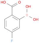 2-Carboxy-5-fluorobenzeneboronic acid