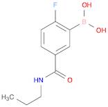(2-Fluoro-5-(propylcarbamoyl)phenyl)boronic acid