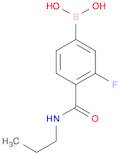 (3-Fluoro-4-(propylcarbamoyl)phenyl)boronic acid