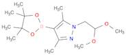 1H-Pyrazole,1-(2,2-dimethoxyethyl)-3,5-dimethyl-4-(4,4,5,5-tetramethyl-1,3,2-dioxaborolan-2-yl)-