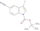 tert-Butyl 5-cyano-3-iodo-1H-indole-1-carboxylate