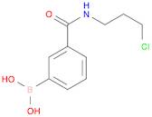 (3-((3-Chloropropyl)carbamoyl)phenyl)boronic acid