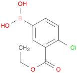 4-Chloro-3-(ethoxycarbonyl)phenylboronic acid