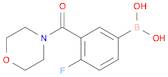 4-FLUORO-3-(MORPHOLIN-4-YLCARBONYL)BENZENEBORONIC ACID