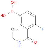 3-(ETHYLCARBAMOYL)-4-FLUOROBENZENEBORONIC ACID