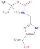 2-(((tert-Butoxycarbonyl)amino)methyl)-1H-imidazole-4-carboxylic acid