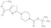 Ethyl 2-(4-(tert-butoxycarbonyl)piperazin-1-yl)thiazole-4-carboxylate