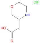MORPHOLIN-3-YL-ACETIC ACID HYDROCHLORIDE