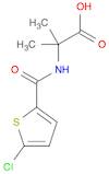 Alanine, N-[(5-chloro-2-thienyl)carbonyl]-2-methyl-