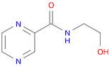 Pyrazinecarboxamide, N-(2-hydroxyethyl)-