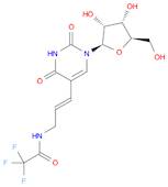 5-[3-(Trifluoroacetamido)-1-(E)-propenyl]-uridine