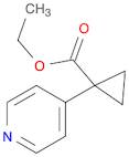 Ethyl 1-(pyridin-4-yl)cyclopropanecarboxylate