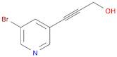 3-(5-Bromopyridin-3-yl)prop-2-yn-1-ol