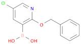(2-(Benzyloxy)-5-chloropyridin-3-yl)boronic acid