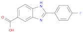 2-(4-FLUOROPHENYL)-1H-BENZO[D]IMIDAZOLE-5-CARBOXYLIC ACID