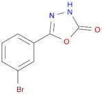 5-(3-BROMO-PHENYL)-3H-[1,3,4]OXADIAZOL-2-ONE
