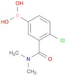 4-CHLORO-3-(DIMETHYLAMINOCARBONYL)PHENYLBORONIC ACID