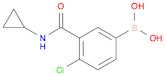 4-CHLORO-3-(CYCLOPROPYLCARBAMOYL)PHENYLBORONIC ACID