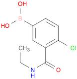 4-CHLORO-3-(ETHYLCARBAMOYL)PHENYLBORONIC ACID