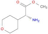(R)-Methyl 2-amino-2-(tetrahydro-2H-pyran-4-yl)acetate