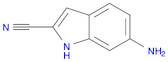 1H-Indole-2-carbonitrile,6-amino-
