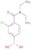 (3-Chloro-4-(diethylcarbamoyl)phenyl)boronic acid