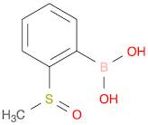 (2-(Methylsulfinyl)phenyl)boronic acid