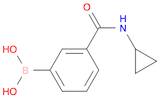(3-(Cyclopropylcarbamoyl)phenyl)boronic acid