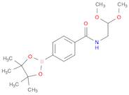 Benzamide,N-(2,2-dimethoxyethyl)-4-(4,4,5,5-tetramethyl-1,3,2-dioxaborolan-2-yl)-