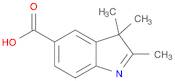 3H-Indole-5-carboxylicacid, 2,3,3-trimethyl-