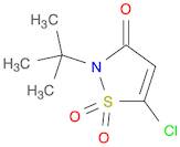 3(2H)-Isothiazolone,5-chloro-2-(1,1-dimethylethyl)-, 1,1-dioxide