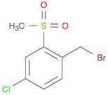 1-(Bromomethyl)-4-chloro-2-(methylsulfonyl)benzene